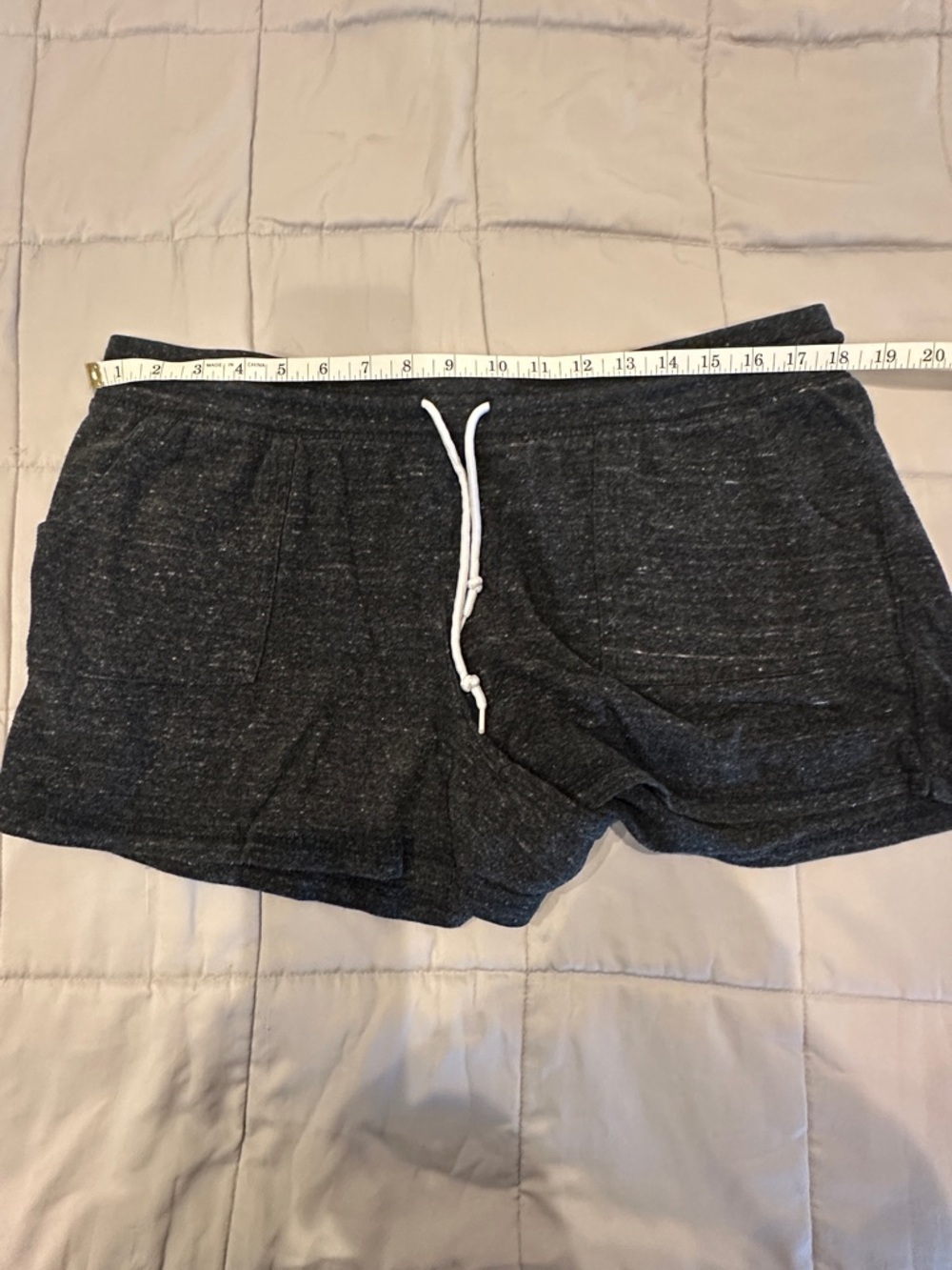 Athletic Works Women's Dark Gray Heather Athletic Shorts